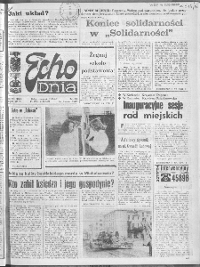 Echo Dnia : dziennik RSW "Prasa-Książka-Ruch" 1990 R.20, nr 110