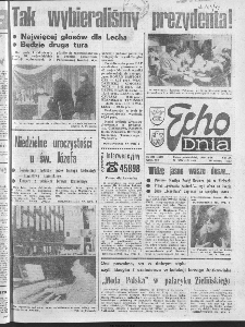 Echo Dnia : dziennik RSW "Prasa-Książka-Ruch" 1990 R.20, nr 229