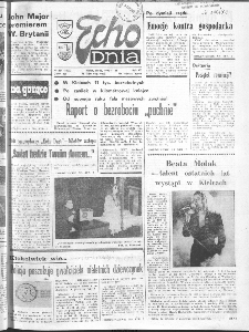 Echo Dnia : dziennik RSW "Prasa-Książka-Ruch" 1990 R.20, nr 231