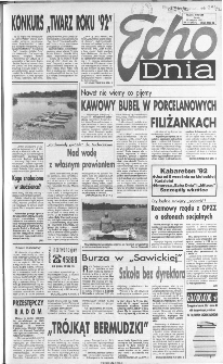 Echo Dnia 1992, R.22, nr 167