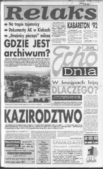 Echo Dnia 1992, R.22, nr 174