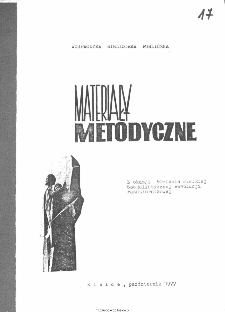 Materiały Instrykcyjno-Metodyczne 1977 (październik)
