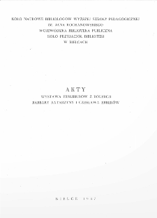 Akty. Wystawa z kolekcji Barbary Katarzyny i Czesława Erberów