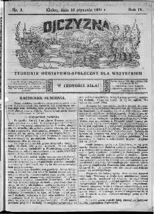 Ojczyzna : tygodnik oświatowo-społeczny dla wszystkich, 1921, nr 3