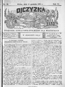 Ojczyzna : tygodnik oświatowo-społeczny dla wszystkich, 1921, nr 49