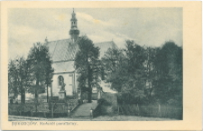 Jędrzej&oacute;w. Kości&oacute;ł parafialny