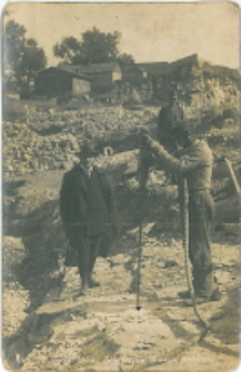 Kielce. Kadzielnia. Wiercenie otworu pionowo.