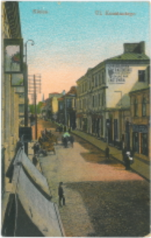 Kielce. Ulica Konstantego.