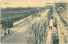 Kielce. Widok na Dworzec kolejowy.