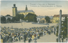 Procesya w Boże ciało w Miechowie