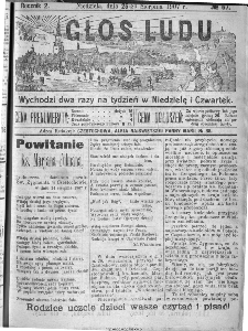 Głos Ludu, 1907, nr 67