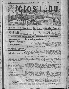 Głos Ludu, 1907, nr 100