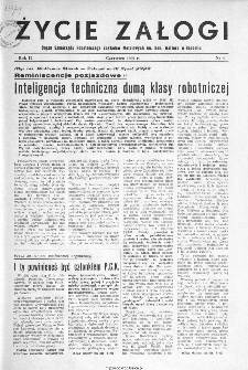 Życie Załogi : organ Samorządu Robotniczego Zakładów Metalowych im. Gen. Waltera w Radomiu, 1959, nr 4
