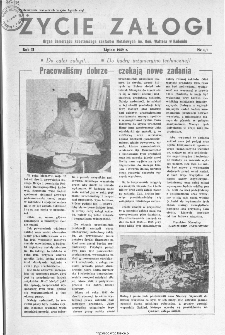 Życie Załogi : organ Samorządu Robotniczego Zakład&oacute;w Metalowych im. Gen. Waltera w Radomiu, 1959, nr 6-7