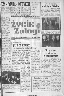 Życie Załogi : organ Samorządu Robotniczego Zakładów Metalowych im. Gen. Waltera w Radomiu, 1969, nr 2