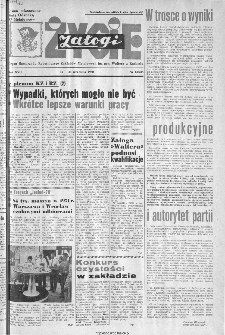 Życie Załogi : organ Samorządu Robotniczego Zakładów Metalowych im. Gen. Waltera w Radomiu, 1970, nr 18