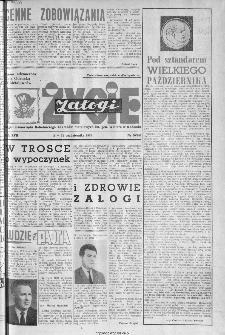 Życie Załogi : organ Samorządu Robotniczego Zakładów Metalowych im. Gen. Waltera w Radomiu, 1970, nr 20