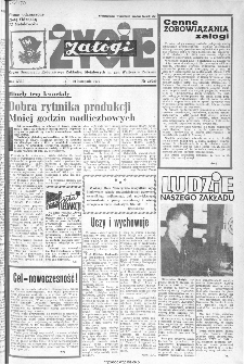 Życie Załogi : organ Samorządu Robotniczego Zakładów Metalowych im. Gen. Waltera w Radomiu, 1970, nr 22