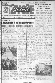 Życie Załogi : organ Samorządu Robotniczego Zakład&oacute;w Metalowych im. Gen. Waltera w Radomiu, 1971, nr 12