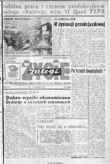 Życie Załogi : organ Samorządu Robotniczego Zakład&oacute;w Metalowych im. Gen. Waltera w Radomiu, 1971, nr 22