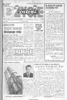 Życie Załogi : organ Samorządu Robotniczego Zakładów Metalowych im. Gen. Waltera w Radomiu, 1972, nr 1