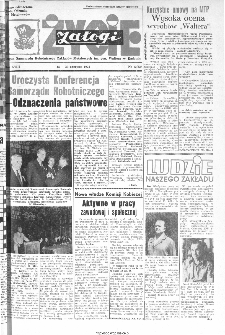 Życie Załogi : organ Samorządu Robotniczego Zakładów Metalowych im. Gen. Waltera w Radomiu, 1972, nr 12