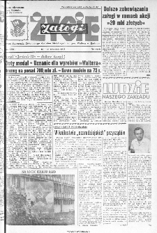 Życie Załogi : organ Samorządu Robotniczego Zakładów Metalowych im. Gen. Waltera w Radomiu, 1972, nr 18