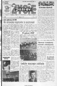 Życie Załogi : organ Samorządu Robotniczego Zakładów Metalowych im. Gen. Waltera w Radomiu, 1972, nr 21