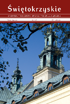 Świętokrzyskie - Środowisko, Dziedzictwo Kulturowe, Edukacja Regionalna, nr 24 (28)