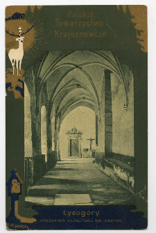 Łysogóry. Krużganek Klasztoru św. Krzyża.