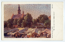 Radom: targ na wale i kościół farny