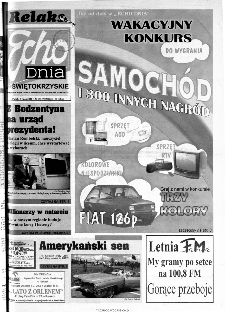 Echo Dnia 2000, R.25, nr 156 (Świętokrzyskie)