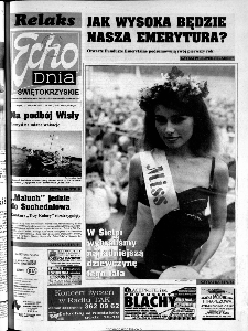 Echo Dnia 2000, R.25, nr 186 (Świętokrzyskie)