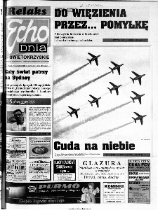 Echo Dnia 2000, R.25, nr 215 (Świętokrzyskie)