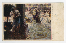 H. Sienkiewicz: "Quo Vadis" : Ursus czuwa nad Ligią podczas uczty u Nerona