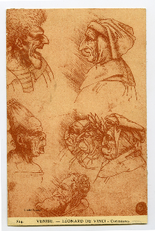 Venise- Leonardo De Vinci - Caricatures