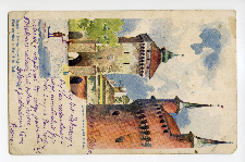 Rondel i Brama Floryańska w Krakowie