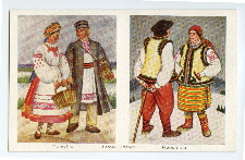 Poleskie - stroje ludowe - huculskie / [W. Boratyński].