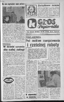 Głos Papiernika : organ Samorządu Robotniczego Kieleckich Zakładów Wyrobów Papierowych, 1980, nr 11 (135)