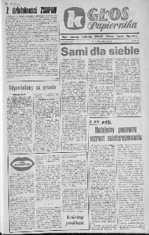 Głos Papiernika : organ Samorządu Robotniczego Kieleckich Zakładów Wyrobów Papierowych, 1980, nr 21 (145)
