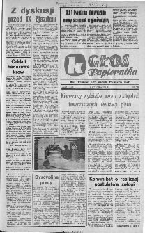 Głos Papiernika : organ Samorządu Robotniczego Kieleckich Zakładów Wyrobów Papierowych, 1981, nr 7 (155)