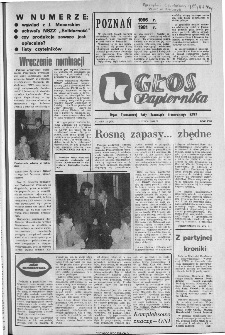 Głos Papiernika : organ Samorządu Robotniczego Kieleckich Zakładów Wyrobów Papierowych, 1981, nr 11 (159)