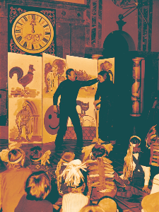 Zabawa choinkowa dla dzieci w Wojew&oacute;dzkim Domu Kultury 1979