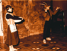 Zabawa choinkowa dla dzieci w Wojew&oacute;dzkim Domu Kultury 1980