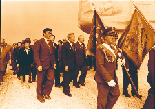 Odsłonięcie pomnika Bojownik&oacute;w o Wyzwolenie Narodowe i Społeczne Kielecczyzny.