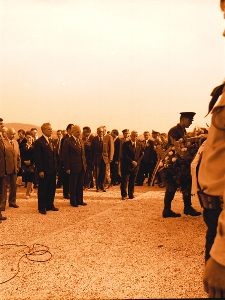 Odsłonięcie pomnika Bojownik&oacute;w o Wyzwolenie Narodowe i Społeczne Kielecczyzny.