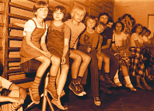 Pr&oacute;ba przed koncertem Gospodarze Gościom Kielce 1979