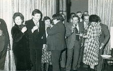 Turniej Kół Gospodyń Wiejskich 1983. Degustacja potraw.