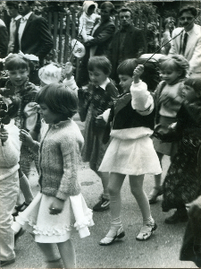Turniej gmin "Panorama czterdziestolecia" 1984. Korowód Bodzentyn.