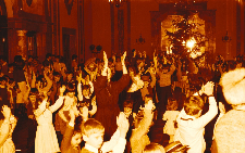Zabawa choinkowa dla dzieci w Wojew&oacute;dzkim Domu Kultury 1979
